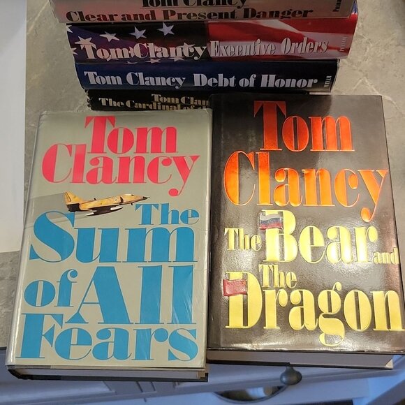 Tom Clancy Book Collection - Picture 2 of 6